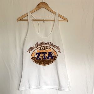 TCU ZTA football tank